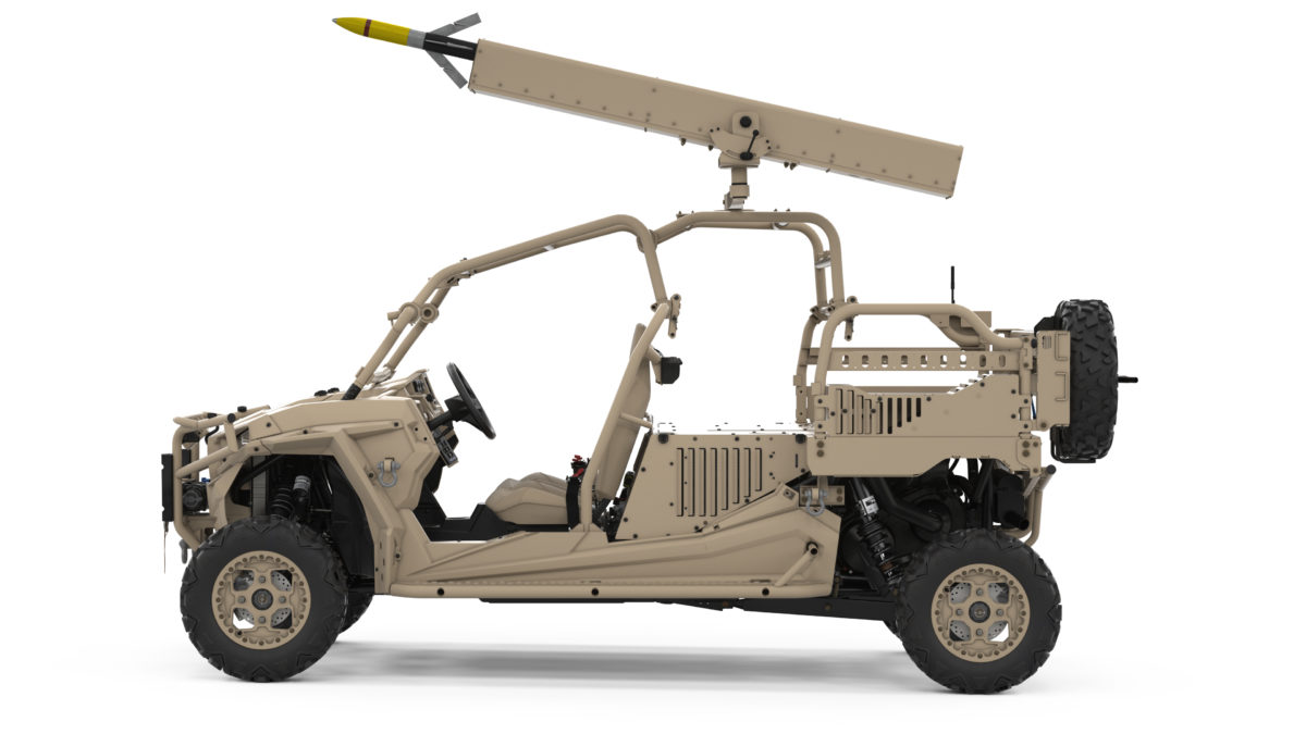 Arnold-Defense-FLETCHER-mounted-to-Polaris-MRZR-X